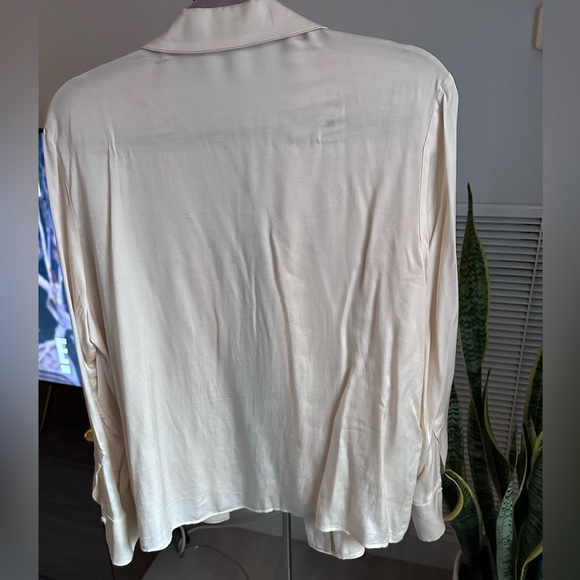 Mango Silky Button Shirt - Picture 5 of 7